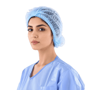 کلاه آکاردئونی یکبار مصرف