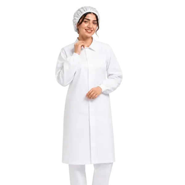 روپوش یکبارمصرف یقه پیراهنی