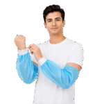 کاور-آستین-اسپان-مچ-کشبافت